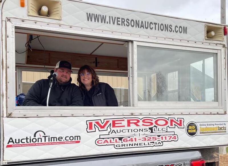 Contact Us Iverson Auctions, LLC Live / Onsite & Online Auctions