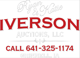 Call Iverson Auctions, LLC. Call 641-325-1174